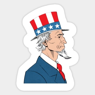 Uncle Sam Sticker